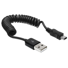 DELOCK USB 2.0-A anya &gt; USB mini apa spirál kábel kábel és adapter