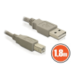 DELOCK USB 2.0 A-B male/male 1,8m