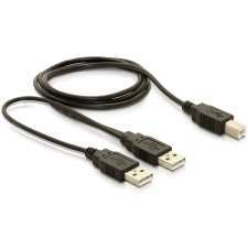 DELOCK USB 2.0-B USB-A hálózati + hálózati/adat kábel kábel és adapter