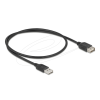 DELOCK USB 2.0 hosszabbítókábel EASY USB Type-A apa - EASY USB Type-A anya 0,5 m