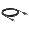 DELOCK USB 2.0 hosszabbítókábel EASY USB Type-A apa - EASY USB Type-A anya 3 m
