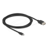 DELOCK USB 2.0 kábel EASY USB Type Micro apa - EASY USB Type-A anya 2 m