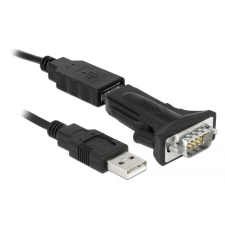 DELOCK USB 2.0 Type-A - 1 x Serial RS-422/485 DB9 adapter (66286) (DeLock66286) kábel és adapter