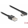 DELOCK USB 2.0 Type C Átalakító Fekete 3m 80033