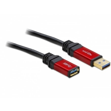 DELOCK USB 3.0-A apa / anya hosszabbító prémium kábel, 2 m kábel és adapter