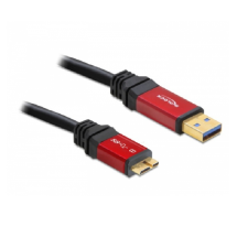 DELOCK USB 3.0-A > mikro-B apa / apa, 2 m prémium kábel kábel és adapter