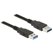 DELOCK usb 3.0-s kábel a-típusú csatlakozódugóval usb 3.0-s, a-típusú csatlakozódugóval, 1,0 m, fe kábel és adapter