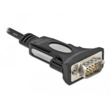 DELOCK USB-A 2.0 apa - RS-232 DB9 apa Adapter kábel és adapter