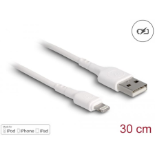 DELOCK USB-A - Lightning töltőkábel 30cm (87866) (del87866) kábel és adapter