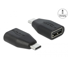 DELOCK USB adapter USB-C apa - USB-A anya (66528) (d66528) mobiltelefon kellék
