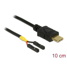 DELOCK USB-C apa > 2 x tüskesori csatlakozó anya 10 cm (85394) (del85394) - Adatkábel mobiltelefon kellék