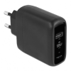 DELOCK USB-C PD 3.0 + USB-A 20W+12W hálózati töltő (41455) (Delock41455)