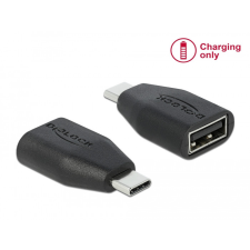 DELOCK USB Data Blocker USB Type-C male to Type-A female kábel és adapter