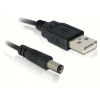 DELOCK USB - DC Jack hálózati kábel (5,4 mm)