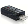 DELOCK USB Hangkártya 7.1 (DL61645)
