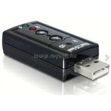 DELOCK USB Hangkártya 7.1 (DL61645) hangkártya