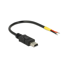 DELOCK USB Kabel  Mini-B -> 2x offene Kabelenden Strom (85251) kábel és adapter