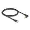 Delock USB tápkábel > DC 4,0 x 1,7 mm apa 90 1,5 m