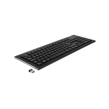 DELOCK USB Tastatur 2,4GHz kabellos schwarz (12671) billentyűzet