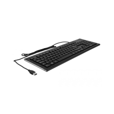 DELOCK USB Tastatur kabelgebunden 1,5 m schwarz (Water-Drop) (12672) billentyűzet