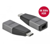  Delock USB Type-C adapter mini DisplayPort (DP Alt Mode) 4K 60 Hz kompakt kialakítású