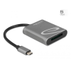 DELOCK USB Type-C to Card Reader for XQD 2.0