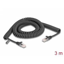 DELOCK UTP Összekötő Fekete 3m 87994 kábel és adapter