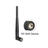 DELOCK WLAN antenna RP-SMA 802.11 a/b/g/n 3 dBi mindenirányú, csuklós,