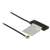 DELOCK WLAN belső CCD antenna MHF/UF.LP-068 csatlakozóval, 802.11ac/a/h/b/g/n, 1 dBi, 200mm