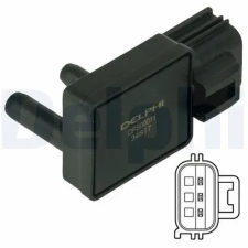 DELPHI Érzékelő, kipufogógáz-nyomás DPS00011 autóalkatrész