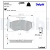 DELPHI fékbetétkészlet, tárcsafék LP1409