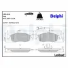DELPHI fékbetétkészlet, tárcsafék LP1416