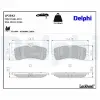 DELPHI fékbetétkészlet, tárcsafék LP3542