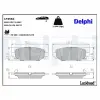 DELPHI fékbetétkészlet, tárcsafék LP3582