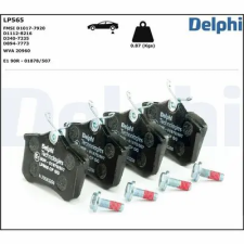 DELPHI fékbetétkészlet, tárcsafék LP565 autóalkatrész