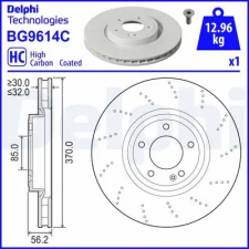 DELPHI féktárcsa BG9614C autóalkatrész