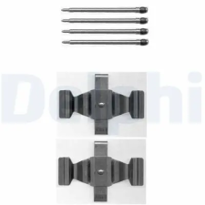 DELPHI tartozékkészlet, tárcsafékbetét LX0398 autóalkatrész