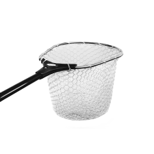 Delphin ALUX TELE szilikon merítőháló, 0.85m nyéllel, 44x33cm háló, szák, merítő