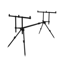 Delphin BRONX rod pod négylábú bottartó állvány, fekete horgászkiegészítő