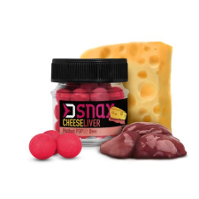  Delphin D SNAX POP csali 5.5mm 20g Sajt - máj pop up bojli, aroma