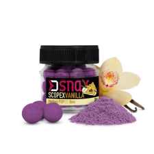 Delphin D SNAX POP csali 5.5mm/20g - Scopex-vanilla csali