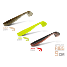 Delphin Gumihal Delphin B! StinxRIBS Shrimp / 20db - 5cm / NATUR csali