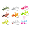 Delphin MANYA UVs nimfa / 5db 10.5cm/CANDY
