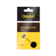 Delphin OLIVE gumi stopper, M horgászkiegészítő