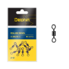 Delphin Rolling Swivel A-01 forgó, #4, 10db