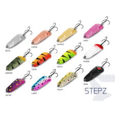 Delphin STEPZ StripSCALE támolygó kanál - 10g COPPER Hook #2 csali