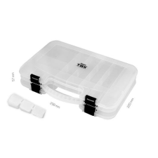  Delphin TBX Duo 298-12P Clip 298x220x57mm szerelékes doboz horgászkiegészítő