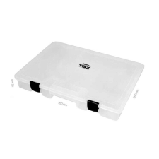 Delphin TBX One 350-1P Clip 350x250x55mm, szerelékes doboz horgászkiegészítő
