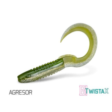  Delphin TwistaX Eeltail UVs 5db 15cm AGRESOR gumihal csali