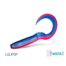  Delphin TwistaX Eeltail UVs 6x 5db 15cm LOLIPOP Duopack box csali